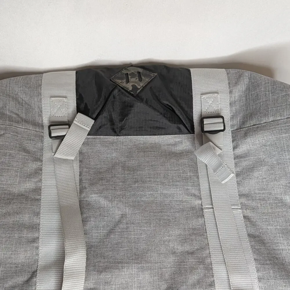 Jansport Heather Gray Duffle Bag Men's Gym Workout Travel Weekender Luggage